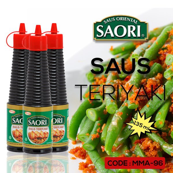 

SAORI SAOS TERIYAKI ISI 133 ML