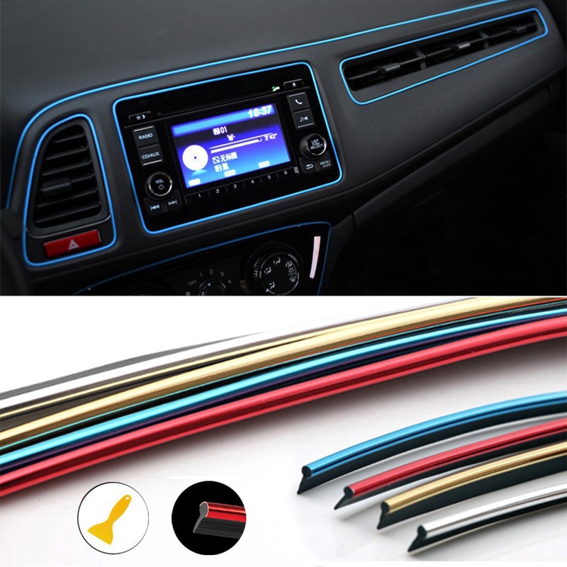 (Ready Stock) Strip Dekorasi Interior Mobil BMW M3 E46 E39 E36 E90 E60 F30 E53 F20 E87 X3