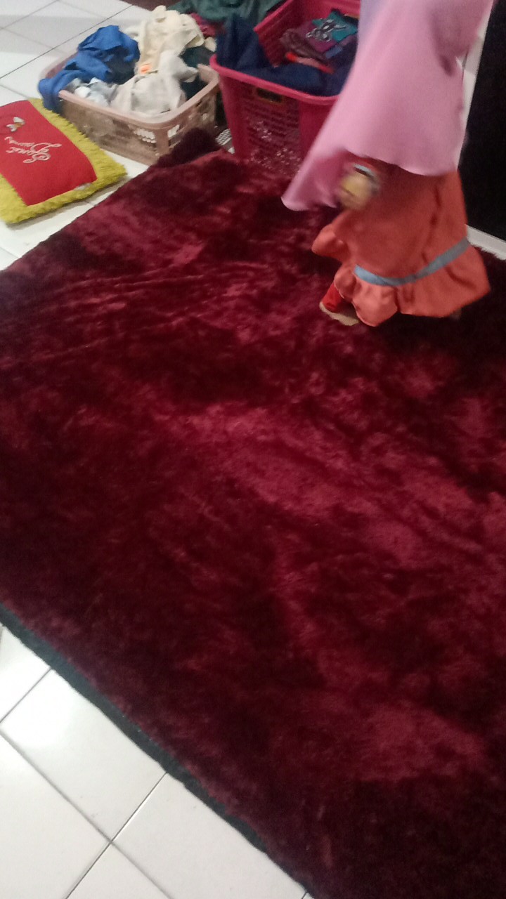 Karpet Bulu Empuk Rasfur 200x150x3cm Anti Slip Termurah