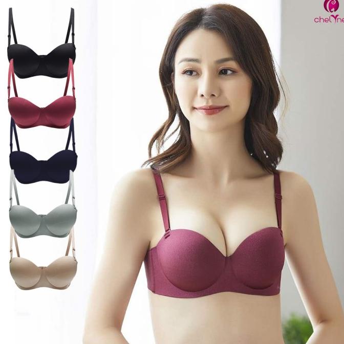 Chelyne BH Seamless 2188 Premium Push-Up-Bra Half Cup Bra Polos