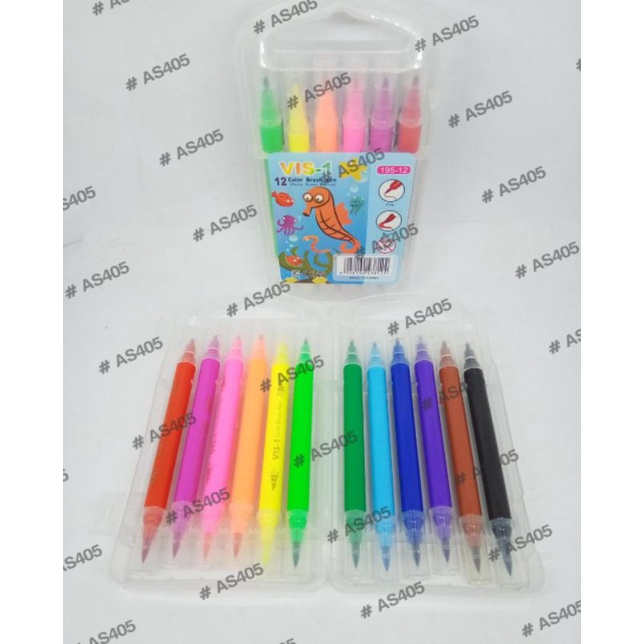 

Brush Pen Watercolor Set VIS 12 warna