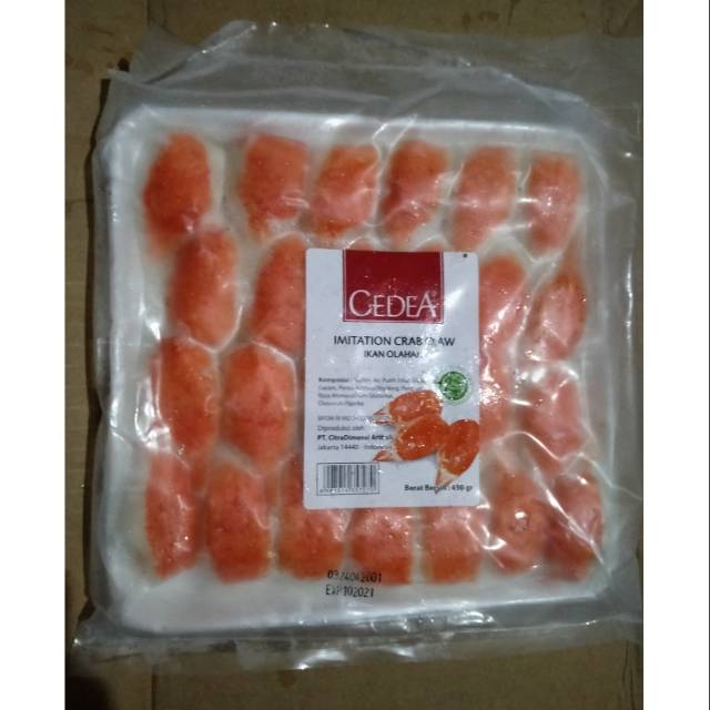 

Crab Clow berat 450 gram