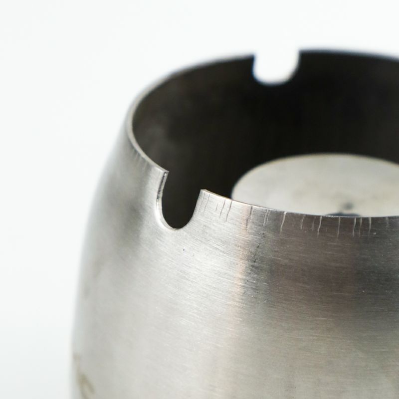 Firetric Asbak Rokok Anti Angin Cone Cylinder Stainless Steel - ZJ38100