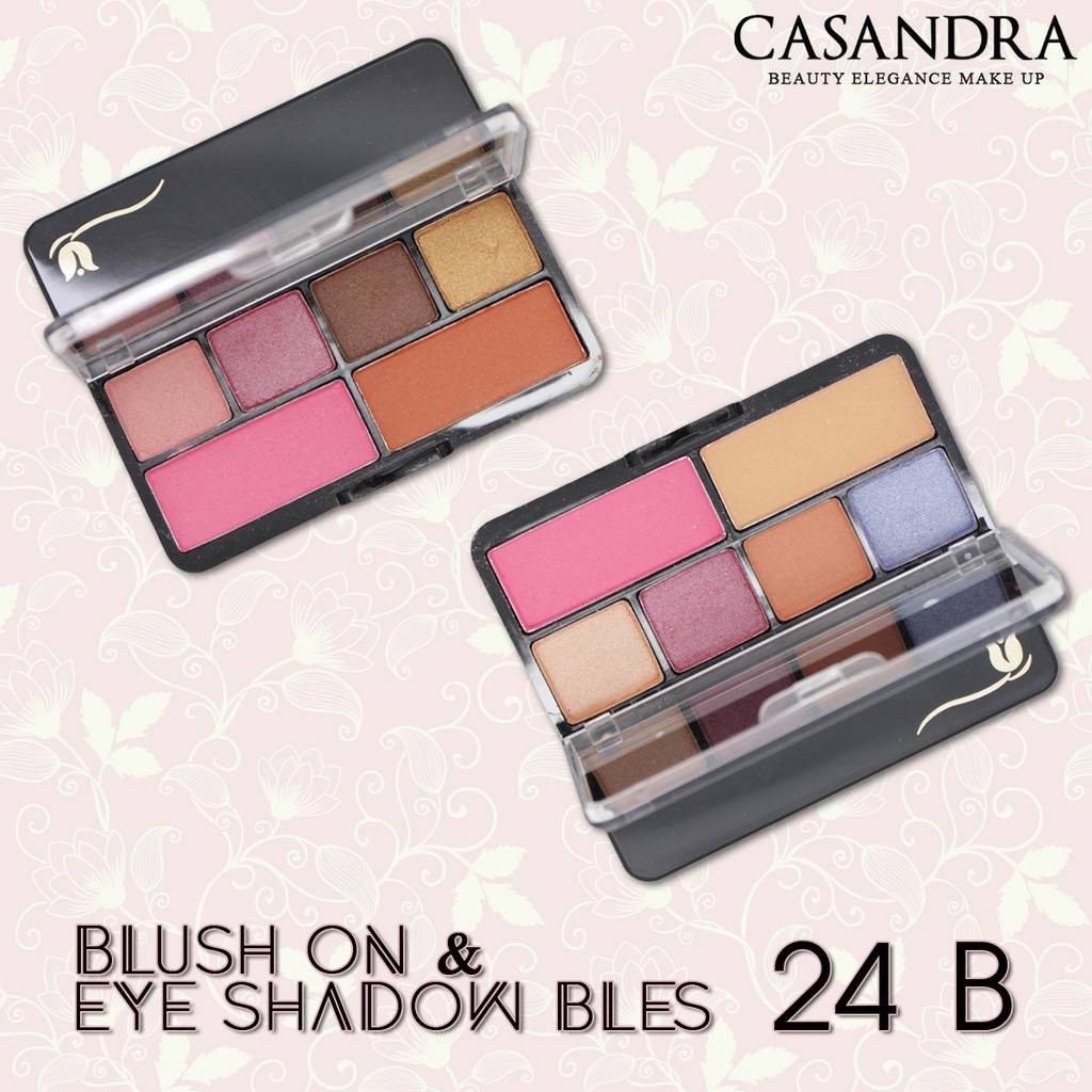 Casandra Blush On &amp; Eye Shadow (24 B)