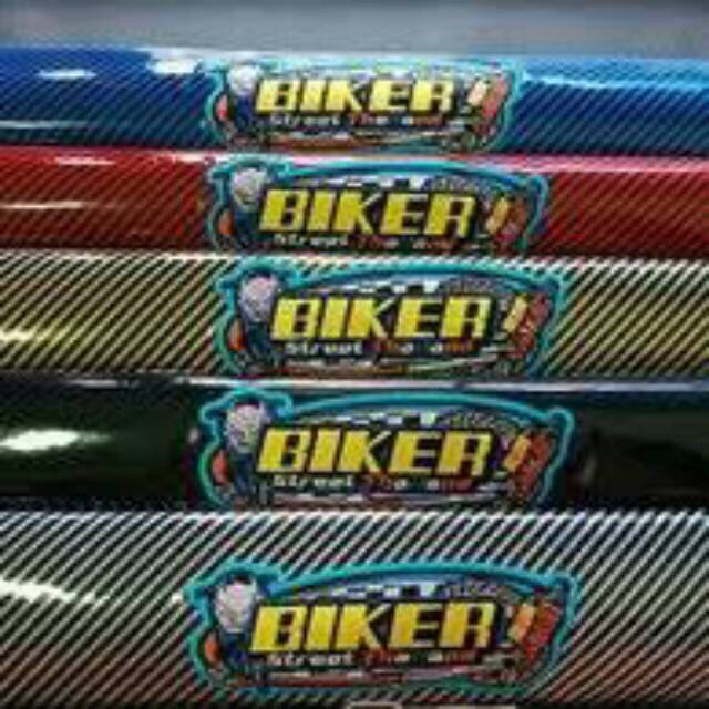 KARET KULIT JOK MOTOR CARBON BIKER THAILAND  MIO VARIO BEAT VIXION SATRIA FU RXK SCOOPY FINO KARBON