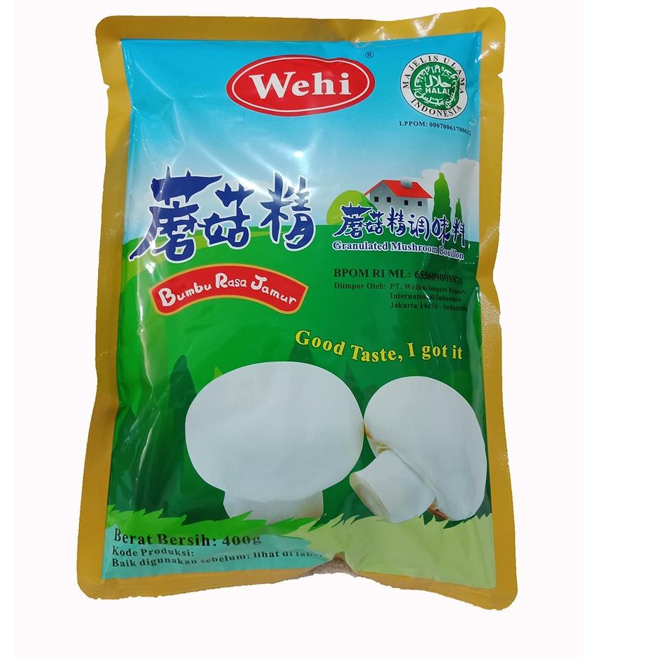 

10.10 FLASH SALE Kaldu Jamur Halal Mo Gu Jing Wehi 400 Gram 