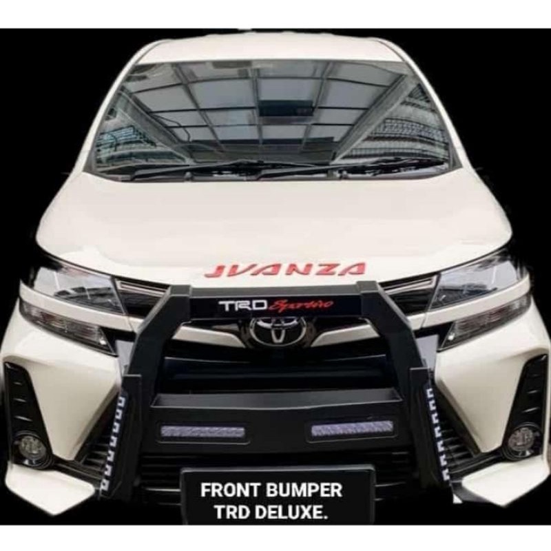 Tanduk depan/bumper trd sportivo model deluxe Mobil Calya/Sigra