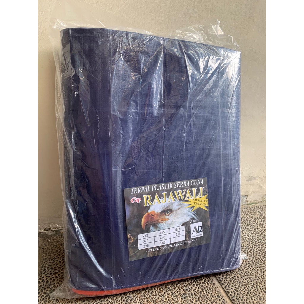 Terpal Plastik A12 Ukuran 6x12 (Terpal Truk, Tenda Warung, Alas Cor, Alas Peternakan)