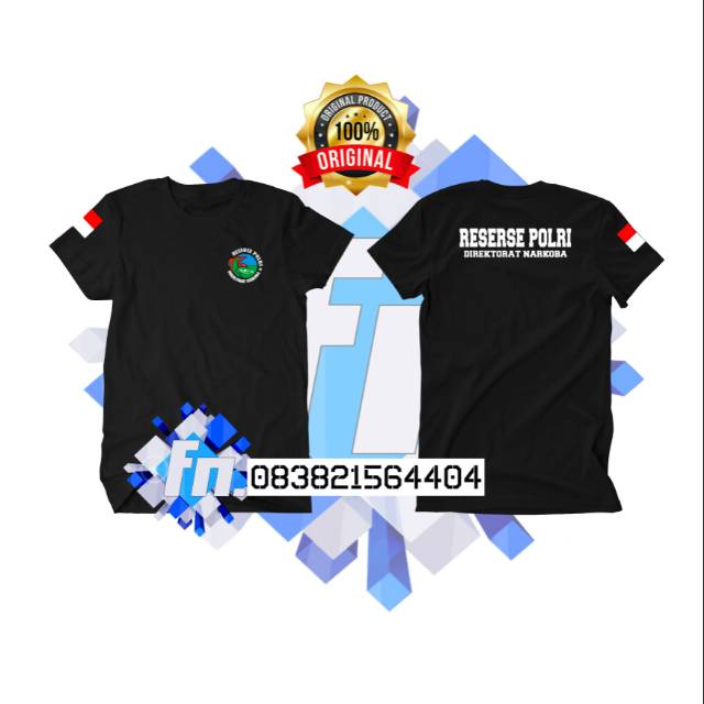 KAOS PENDEK RESERSE POLRI DIREKTORAT NARKOBA