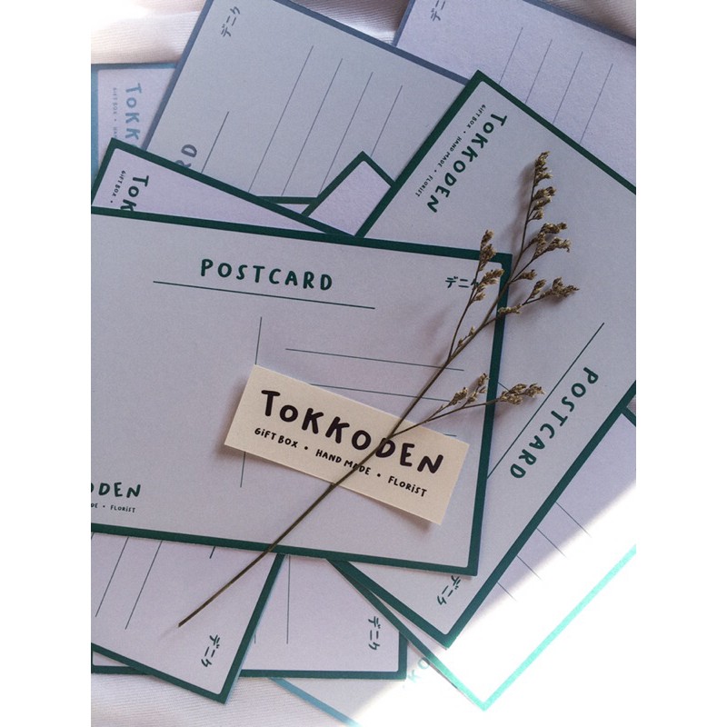 

post card | tokkoden (とっこでん)