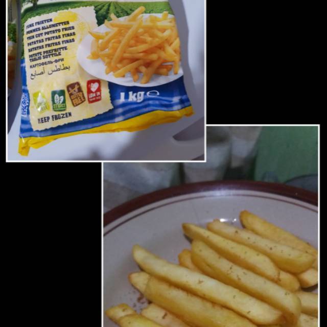 

Kentang goreng 1kg
