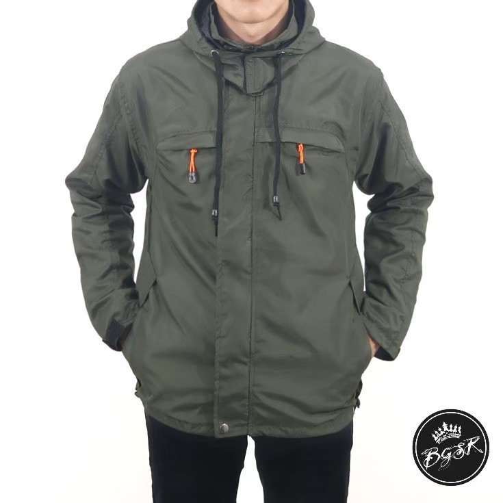 JAKET BGSR - JAKET PARASUT ZIPPER - JAKET PARASUT SIMPLE - JAKET DISTRO BGSR