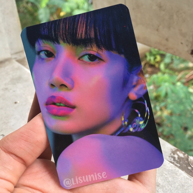[ BOOKED ] lisa how you like that photocard pc blackpink