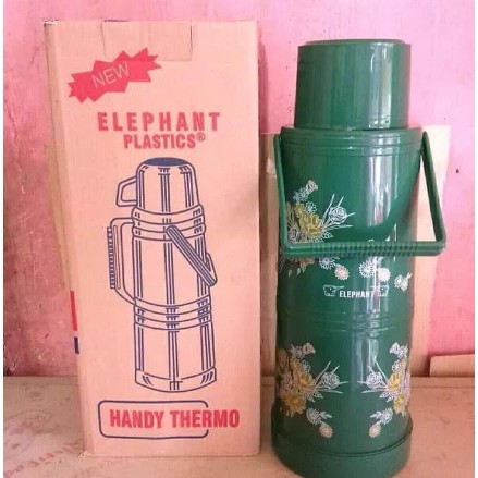 TERMOS AIR PANAS PLASTIK 2 LITER ELEPHANT MASPION GAJAH