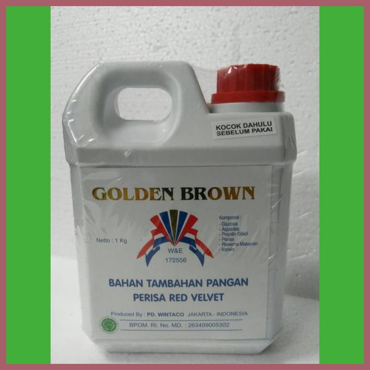 

GOLDEN BROWN PERISA RED VELVET 1 KG
