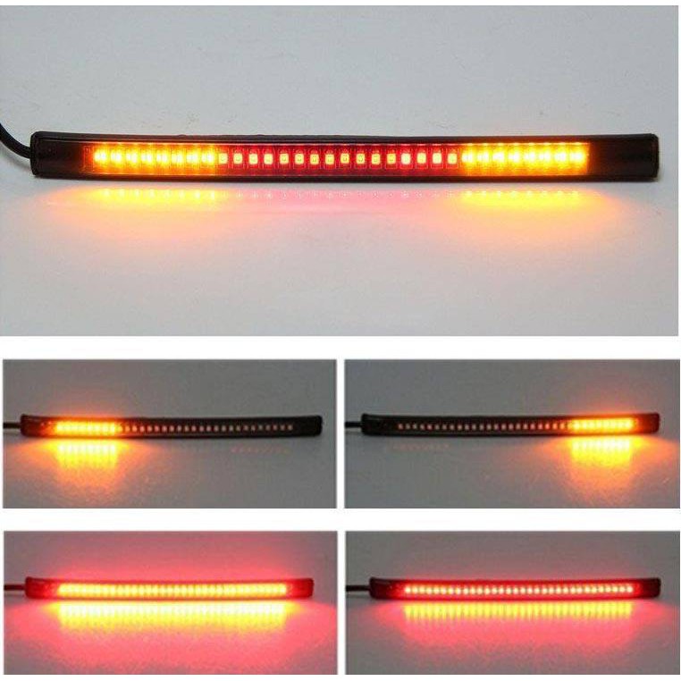 Lampu Motor LED Strip - Lampu Rem dan Sein yang Fleksible, Mudah Dipasang Pada Motor-1