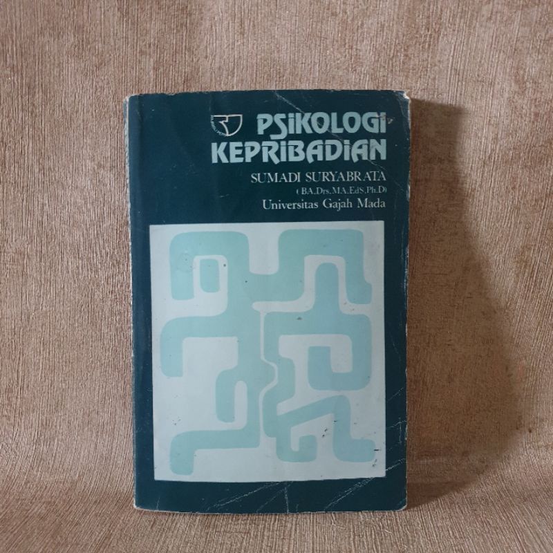Buku Psikologi Kepribadian - Sumadi Suryabrata - Original