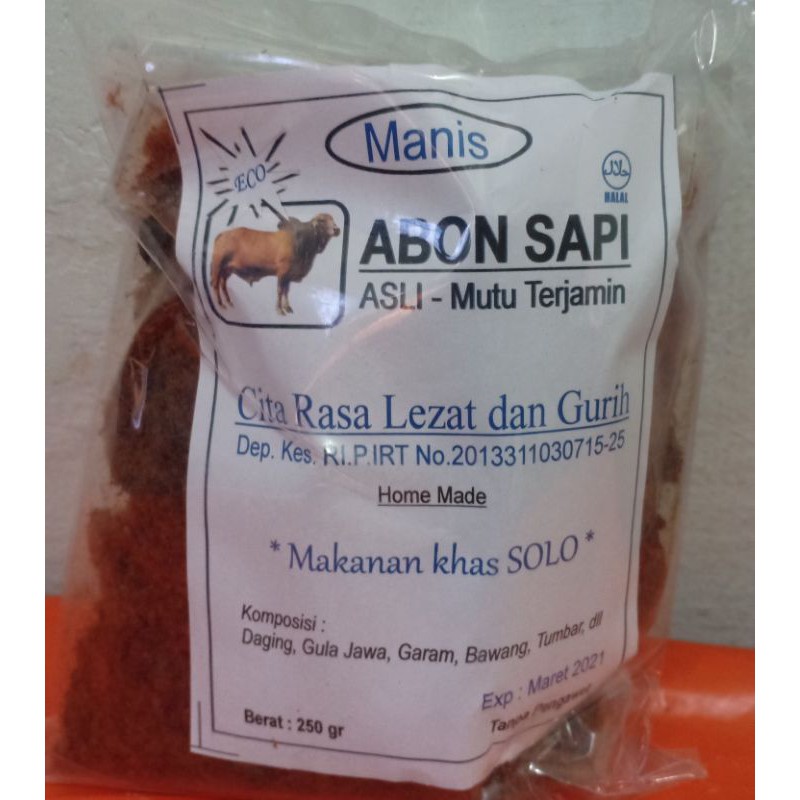 

Abon Sapi Manis