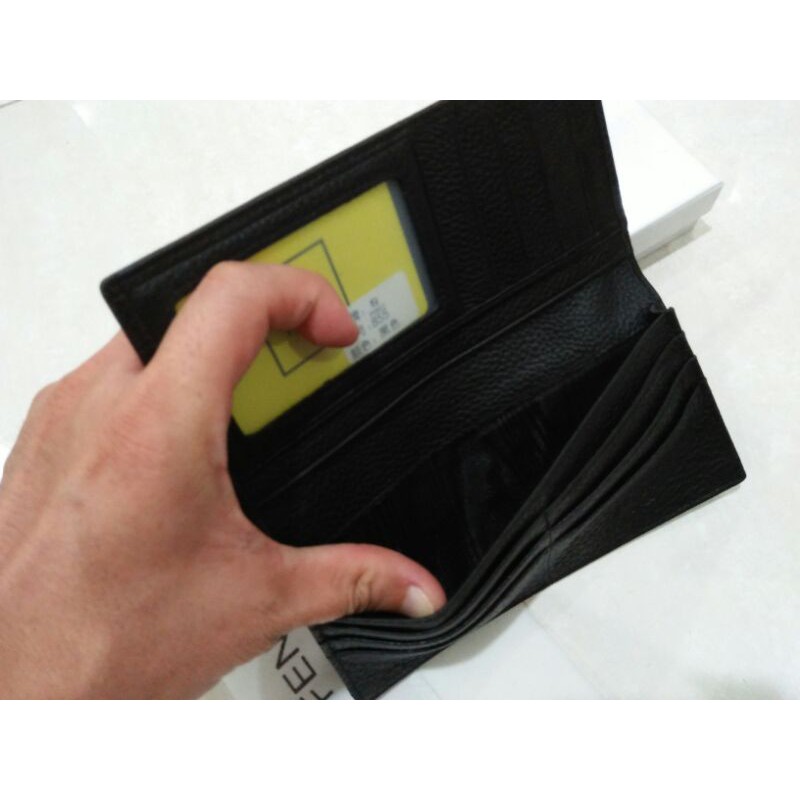 premium dompet lipat pendek mata kuning