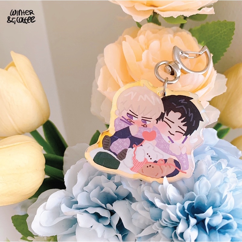 JUJUTSU KAISEN PAIRS Holo Epoxy &amp; acrylic Keychain