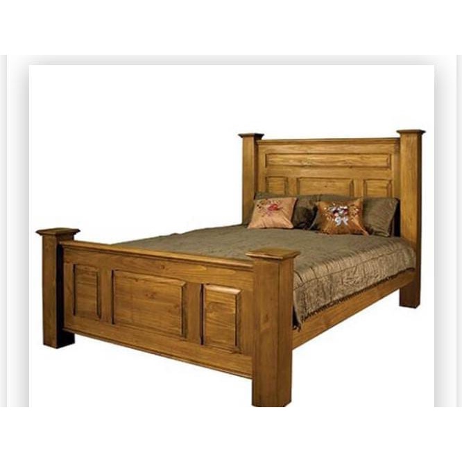 Ranjang/dipan/Tempat tidur dewasa minimalis kaki 10cm