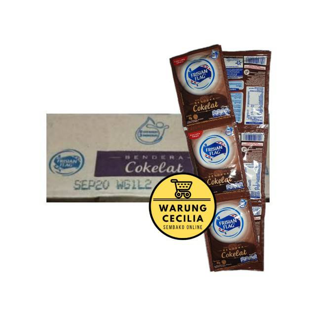 

Susu Kental Manis Cokelat Coklat Bendera Frisian Flag (1 Dus = 20 pak- 120 pcs)