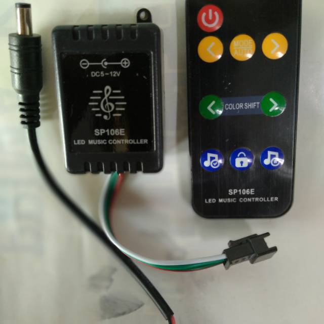 Controller RGB WS 2811 sensor musik