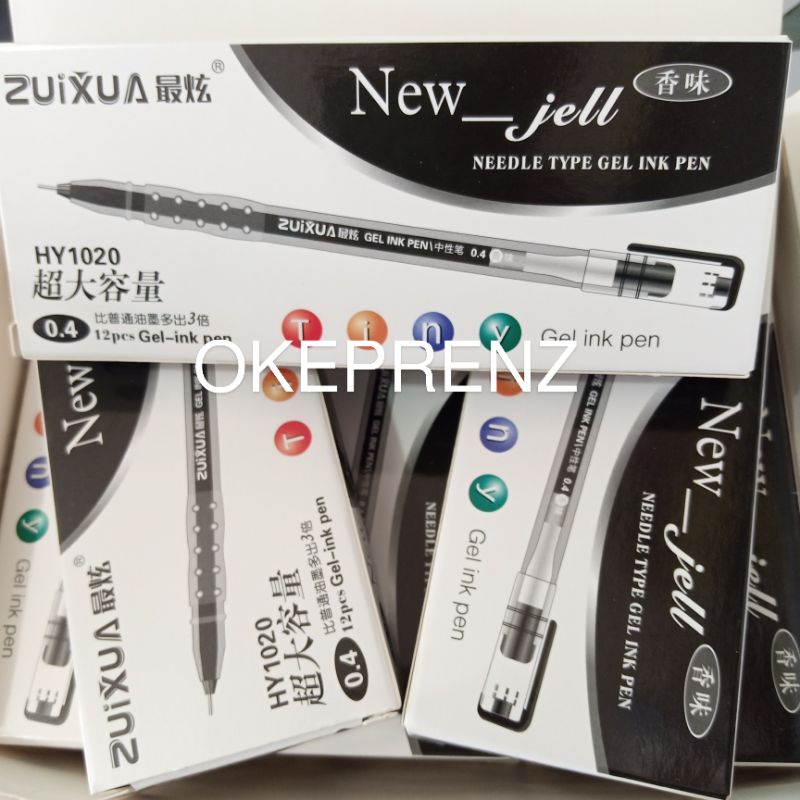 

pulpen new gel hy 1020 (1 pack)