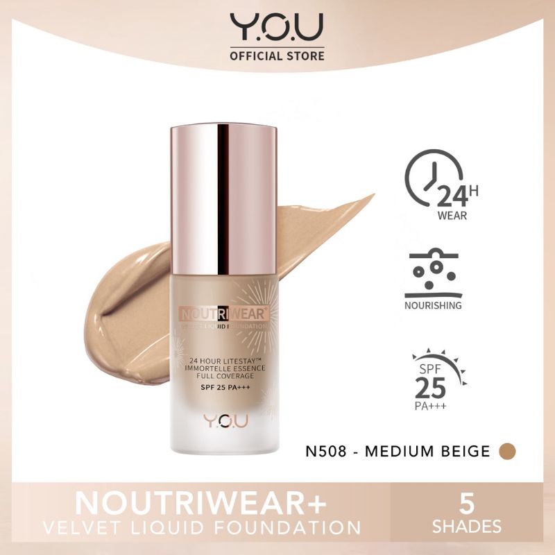Y.O.U | You Noutriwear + Velvet Liquid Foundation