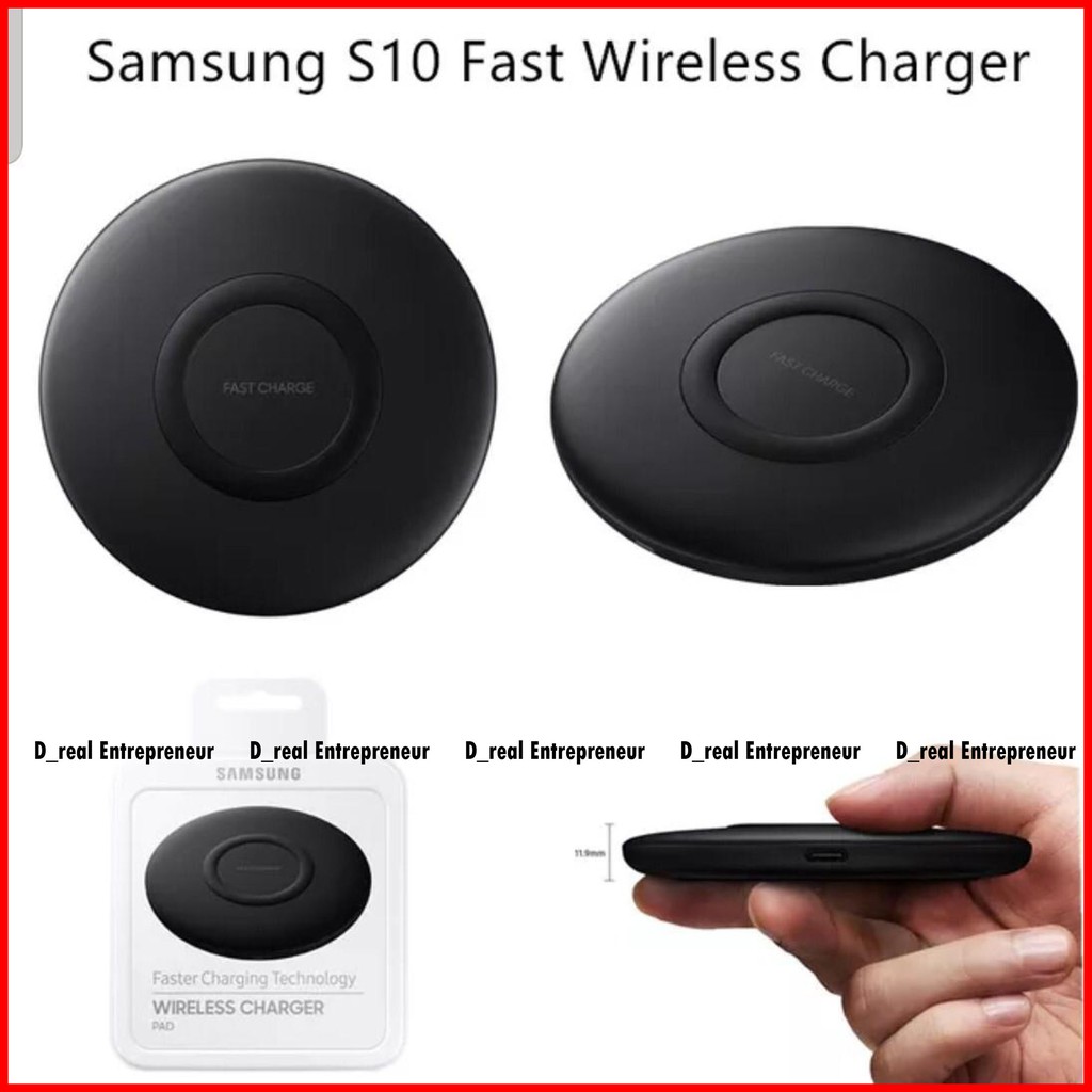 Charger Wireless Samsung Galaxy S10 Note 10 Note 11 S8 S9 Note 8 Fast Charging 2A 9V