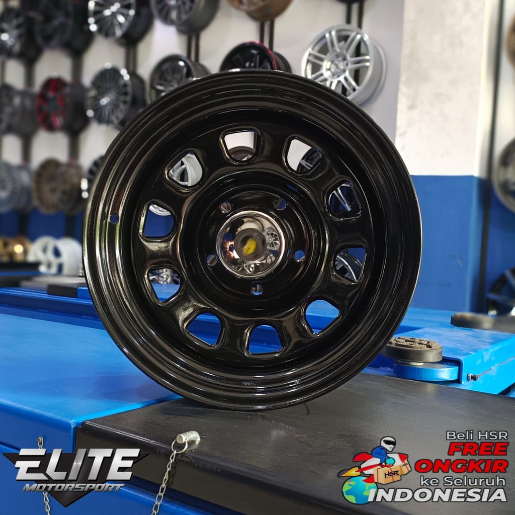 Velg Mobil Offroad Taft Blazer Ring 15x8 Lubang 5x139.7 Velg Beadlock
