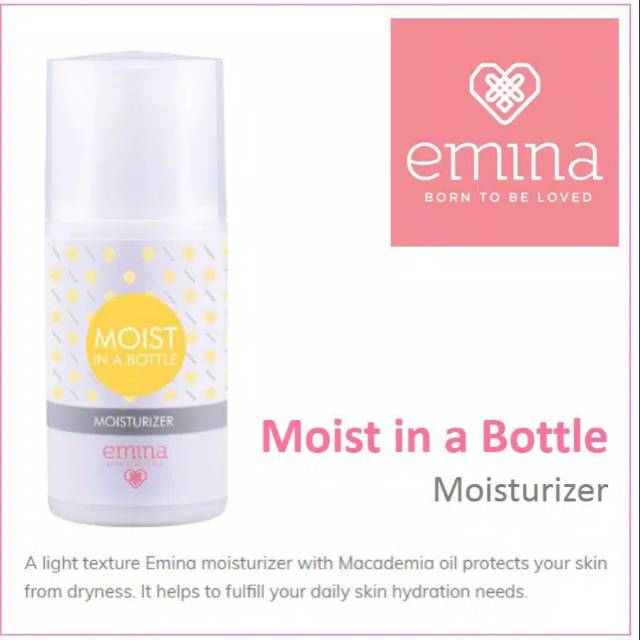 Jual Emina Face Moisturizer Moist in A Bottle Shopee Indonesia