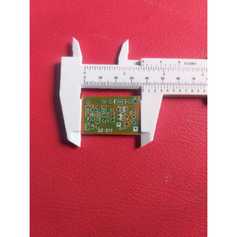 PCB pre amp mic 1TR