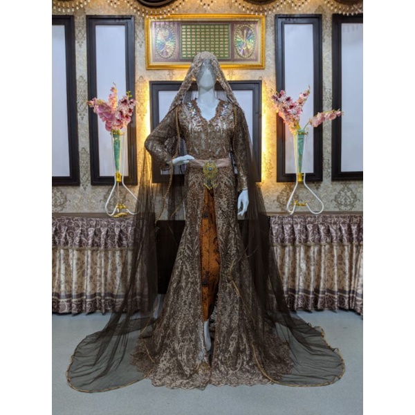 KEBAYA PENGANTIN AKHAD-KEBAYA PAYET