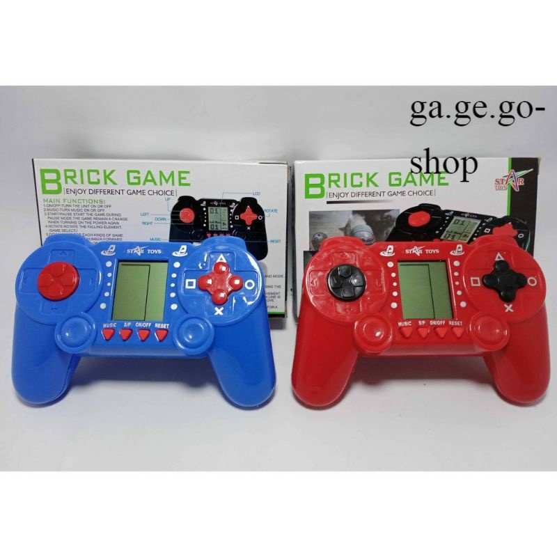 Game bot Tetris Bricks Game 9999 in 1 Gembot Gameboy Gimbot Mainan Anak Jadul Model Stik PS