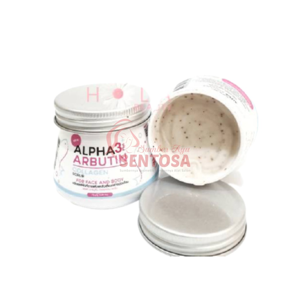 ALPHA 3+ ARBUTIN COLLAGEN SCRUB