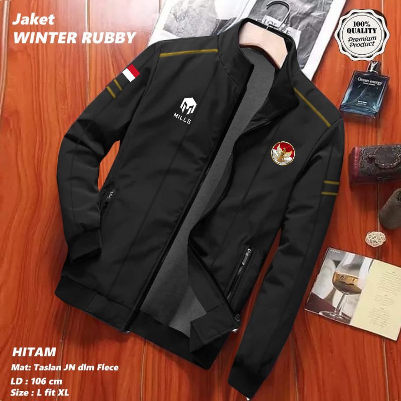 JAKET INDONESIA MILLS CUSTOM LIGA TIMNAS BOLA SABLON TERBARU