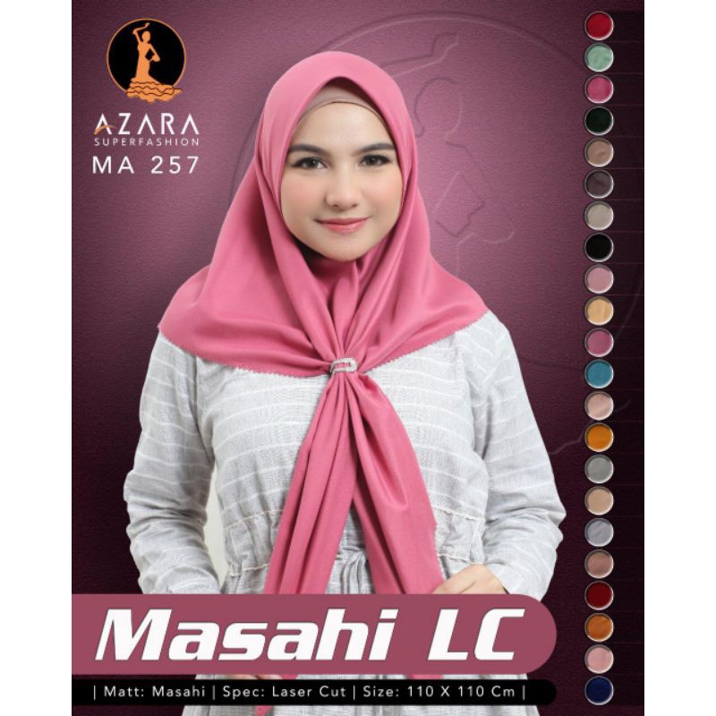 (COD) Segiempat Oskara Lasercut / Square Cutting Laser / Hijab Segiempat Azara Oskara Lasercut Murah-2