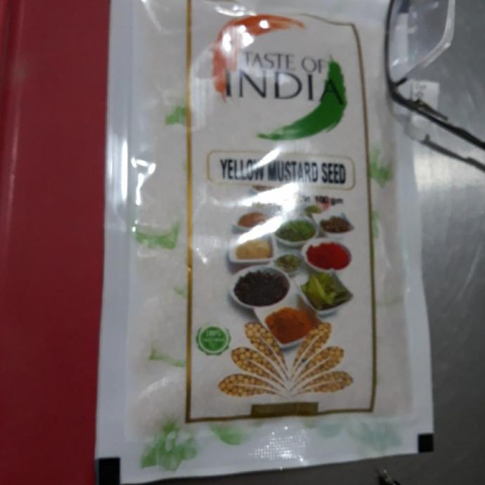 

Buruan beli] Yellow Mustard Seed / Biji Mustard TASTE OF INDIA 100 gram