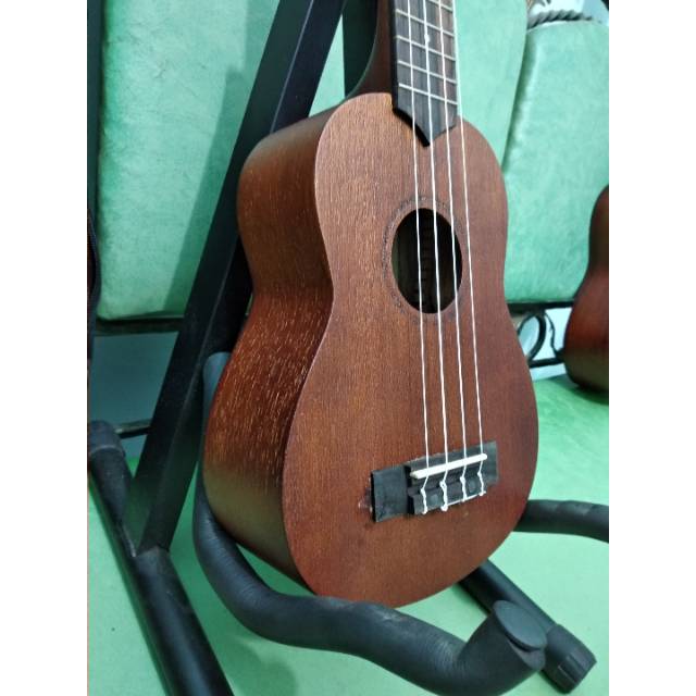 Ukulele Soprano Cowboy Original Tipe UK-21 NS Warna Brown Bonus Tas Senar Pick Murah Jakarta