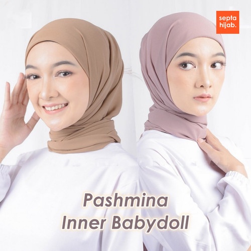 PASMINA INNER CERUTY BABY DOLL/HIJAB PASHMINA INNER INSTAN