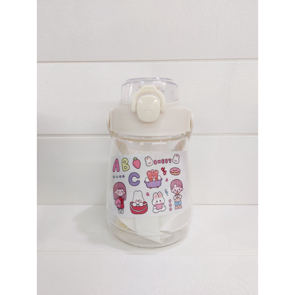 BOTOL MINUM POLOS PLUS STICKER KODE ( 1337 ) UK.1100 ML