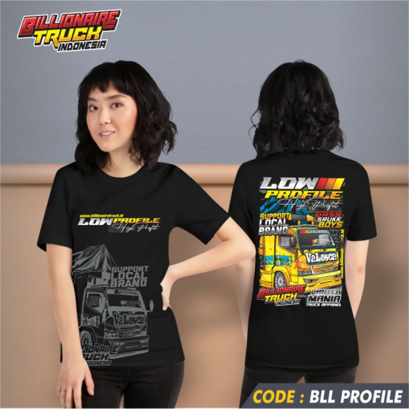 Kaos Truck Canter Mania Original Truck Apparel Gas Srukk Low Profile Billionaire Truck Indonesia