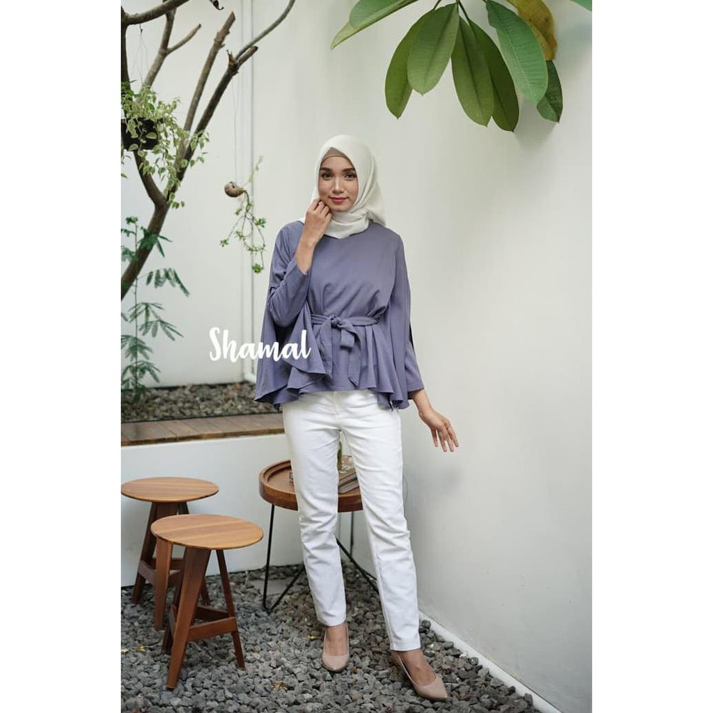 promo baju atasan blus wanita muslim - aliya blouse terbaru