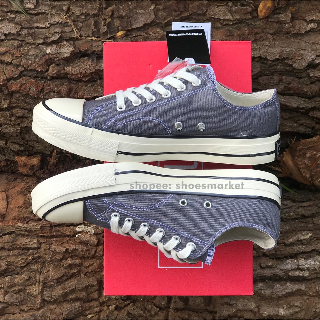 SEPATU CONVERSE 70S LOW GREY ALL STAR CHUCK TAYLOR OBRAL MURAH