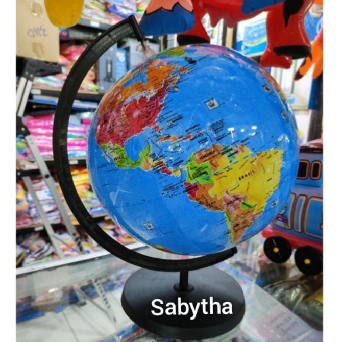 

Mainan World Globe Tiup/ Balon Udara Peta Bola Dunia Bumi E