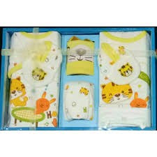 kiddy  11169 Baju Babyset isi 2stel sablon CAT