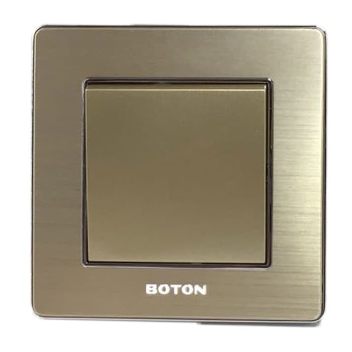 Perlengkapan Listrik - Saklar Broco - Saklar Boton Gold Saklar Engkel K2-001 Produk Terbaik