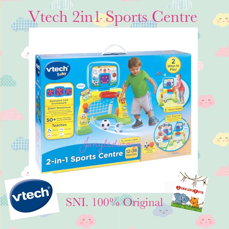 Vtech 2in1 Sports Centre Original Mainan Olahraga Anak