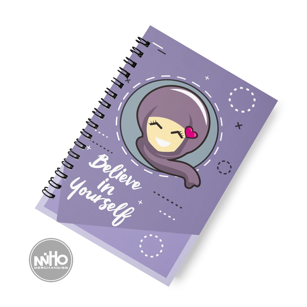 

Notebook Muslimah (F) / Hardcover / 60 lembar / Bergaris